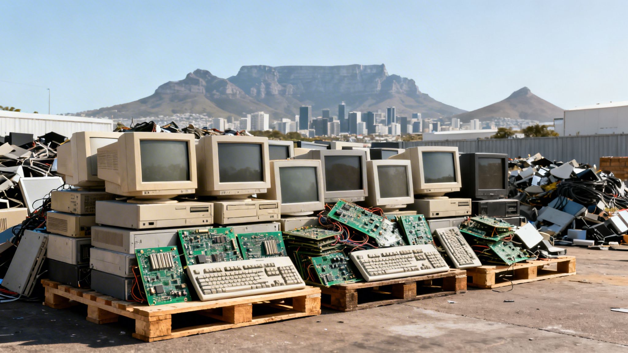 electronic waste near me and electronics waste recycling in South Africa