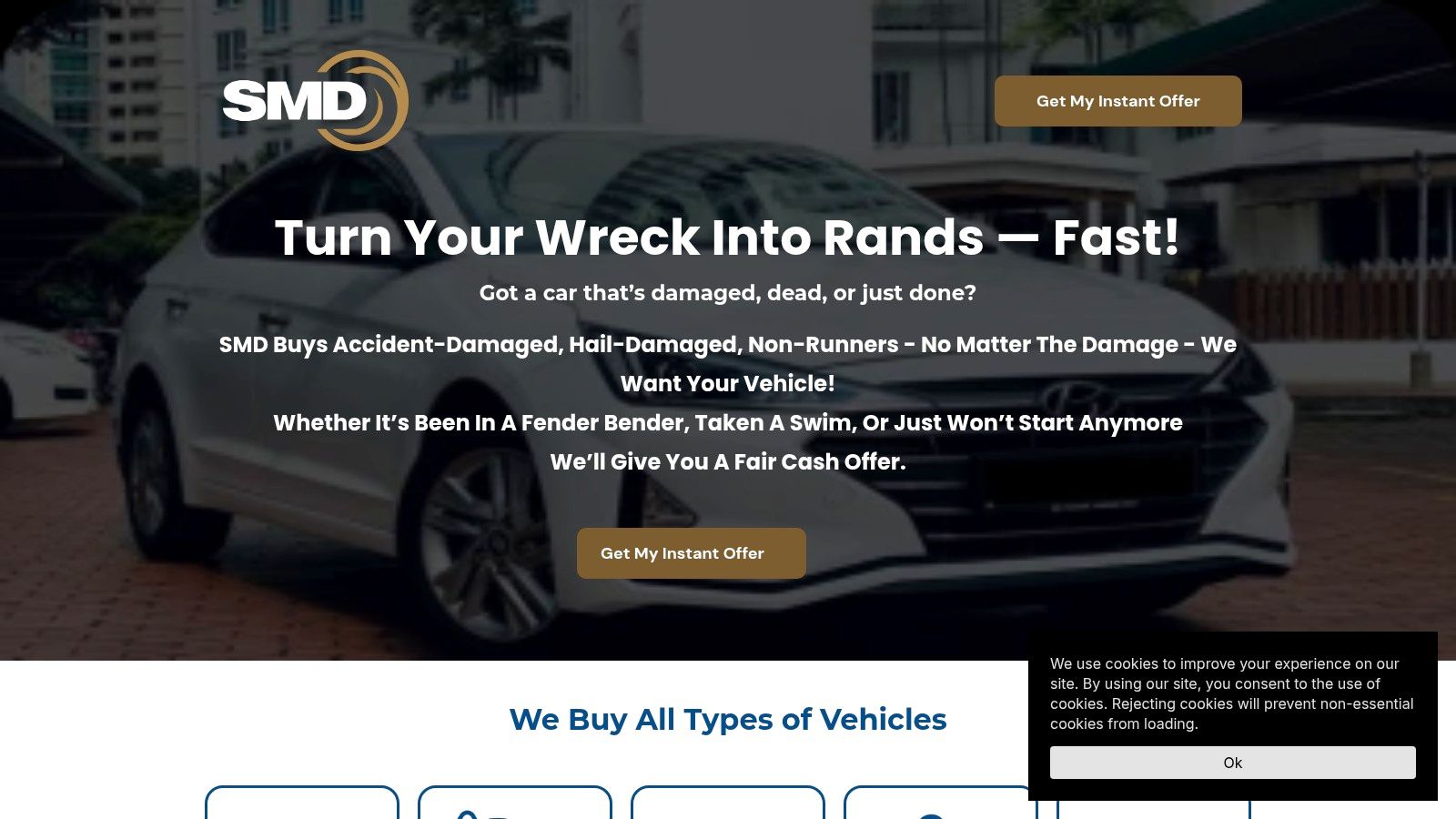 SMD 'Wreck2Rands' (Salvage Management & Disposals)
